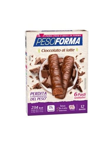 Pesoforma Barretta Cioccolato Latte X G