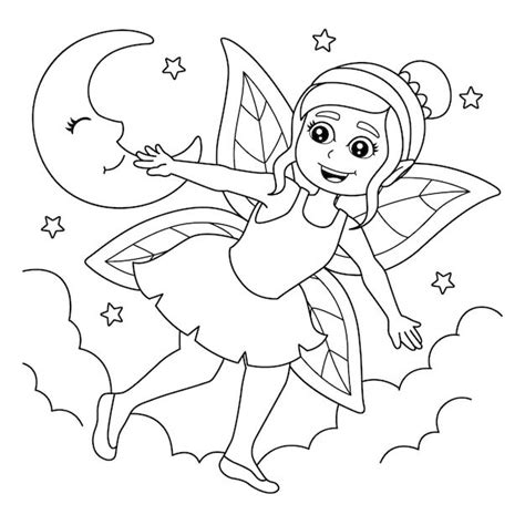 Coloriage Une F E T L Charger Et Imprimer Gratuit Sur Coloriageenfant