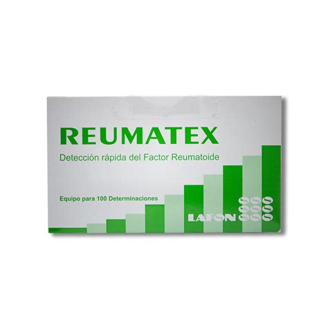 Factor Reumatoide Para 100 Pbas Medica Alamo Sa De Cv