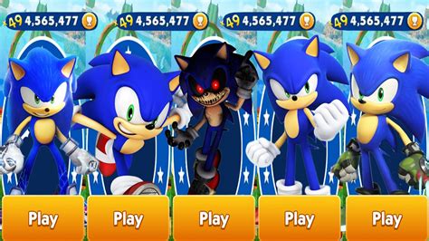 Sonic Dash Sonic Exe Vs Sonic Vs Boscage Maze Sonic Vs All Bosses