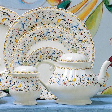 Gien Toscana Dinnerware | Artedona.com | Gien, Dinnerware, Tableware ...