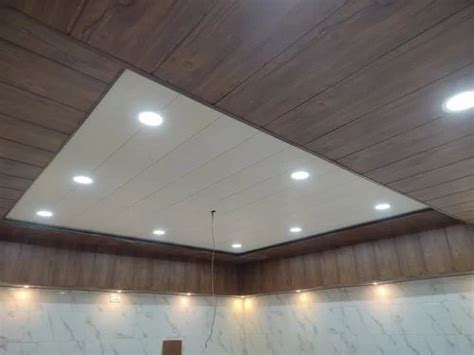 Color Coated Pvc False Ceiling Thickness Mm At Rs Sq Ft In