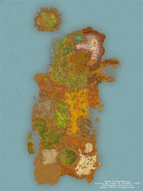 World Of Warcraft Island Maps