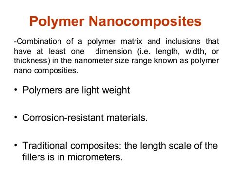 Polymer Nanocomposite