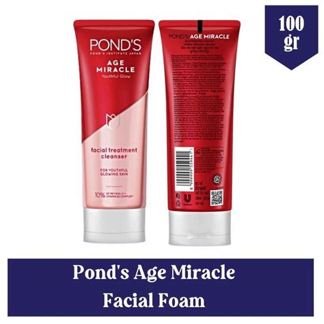 Jual Pond S Age Miracle Facial Foam Gram Shopee Indonesia