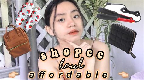 Shopee Haul Affordable Bag Wallet Slippers And More Yang A