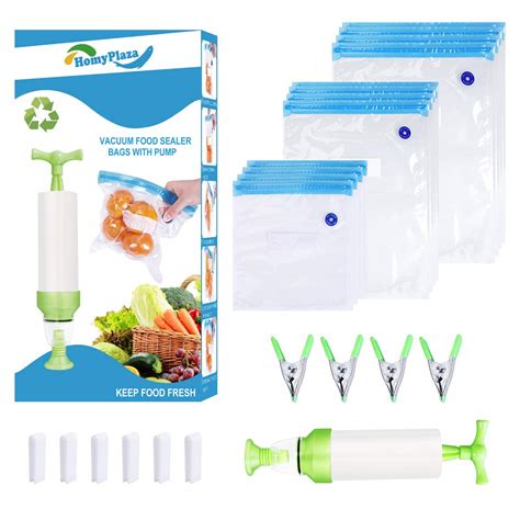 Buy Sous Vide Bags 45 Reusable Vacuum Food Storage Bags With Vacuum