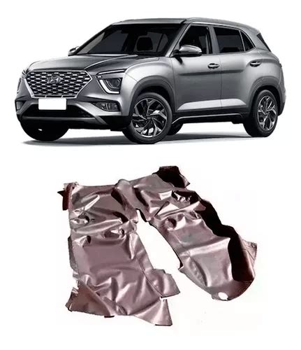 Tapete Carpete Vinil Preto Fosco Novo Hyundai Creta Parcelamento