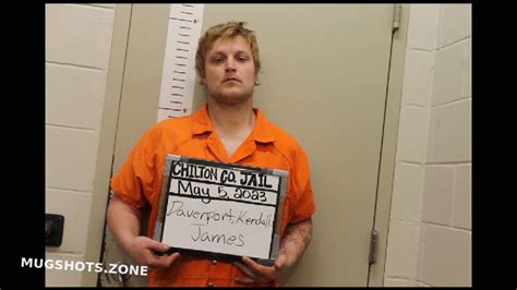 DAVENPORT KENDALL JAMES 08 11 2023 Chilton County Mugshots Zone