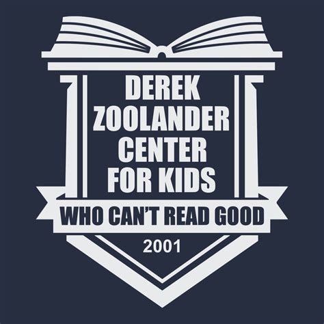 Derek Zoolander’s School For Kids T-shirt Tees Mens - Movie - T-shirt ...