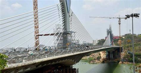 Durgam Cheruvu cable bridge almost complete - Avaaz24