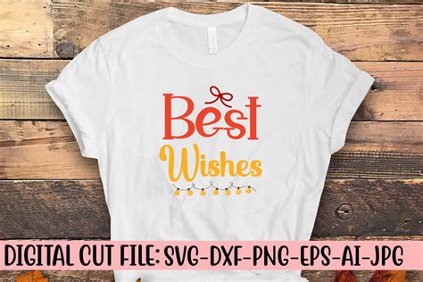 Best Wishes Svg Cut File So Fontsy