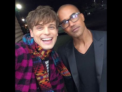 Matthew Gray Gubler Shemar Moore Engagement