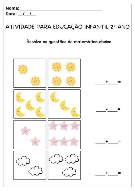 25 Atividades para Educação Infantil 2º Ano