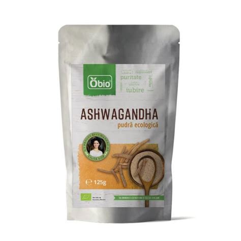 Ashwagandha Pulbere Bio G Obio Dr Max Farmacie