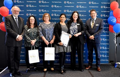 Years Of Service Recognised At Resthaven Staff Appreciation