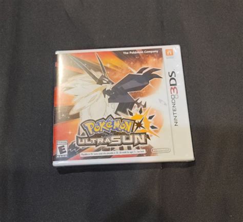 Pokemon Ultra Sun Us Original Release Nintendo 3ds Brand New Factory Sealed Mint 45496904555 Ebay