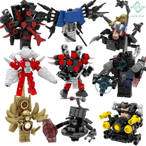 Compatible With Lego Skibidi Toilet Figure Building Blocks Titan