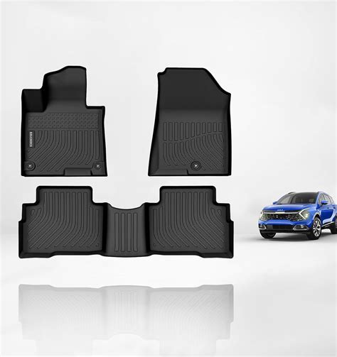 Amazon KELCSEECS Floor Mats Custom For 2024 2023 Kia Sportage