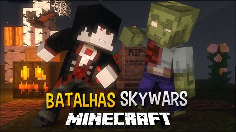 Minecraft Zumbis Vs Vampiros Batalhas SkyWars YouTube