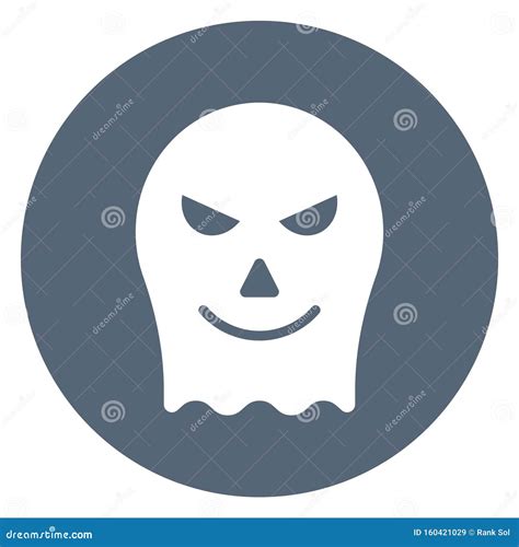 Evil Isolated Vector Icon Which Can Easily Modify Or Edit Stock Vector