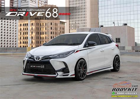 Drive68 FULL SET Bodykit For Toyota Yaris Hatchback 2020 COLOR