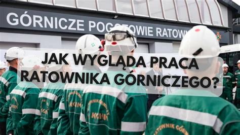 Jak wygląda praca ratownika górniczego CDA