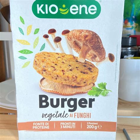 Kioene Burger Vegetale Ai Funghi Review Abillion