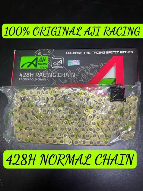 Aji Racing Sprocket Chain H L Gold Chain Normal Regular