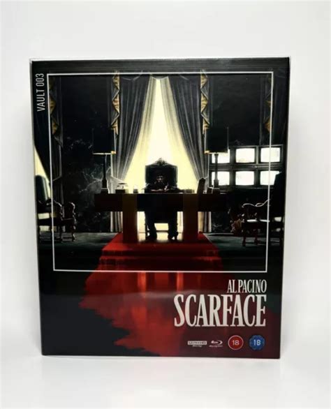 Scarface The Film Vault Limited Edition K Uhd Blu Ray Brian De