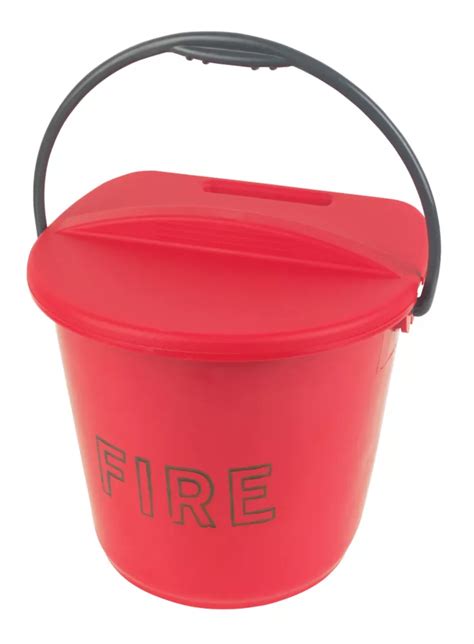 Plastic Fire Bucket Lid Ltr Screwfix