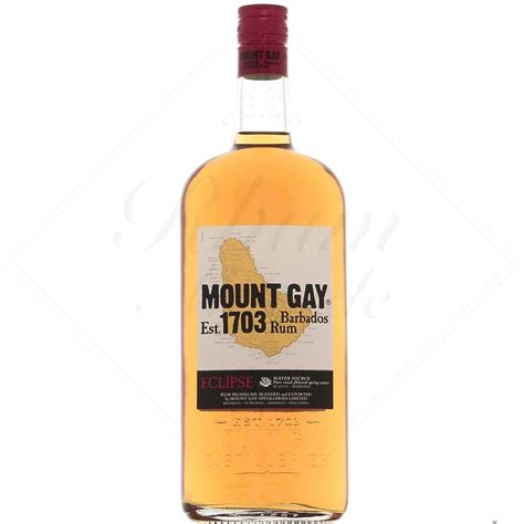 Mount Gay Eclipse Gold Litre Ancienne Bouteille Rhum Attitude