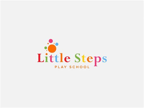 play school logo design premium vector