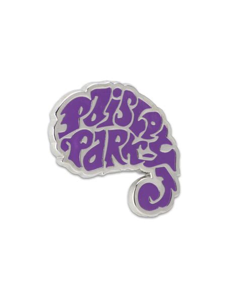 Paisley Park Logo Enamel Pin