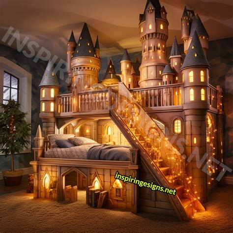 These Giant Harry Potter Hogwarts Castle Kids Beds Bring The Wizarding