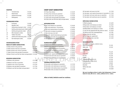 Afhaalgerechten 2024 Wereldkeuken Genk Inforegio Be