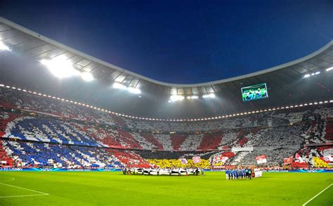 Choreo Choreographie In Der Allianz Arena Vor Fc Bayern Real Madrid