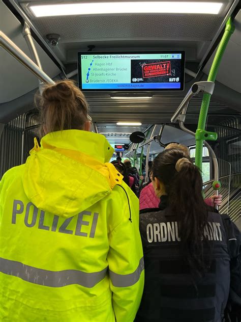 POL HA Gemeinsame Kontrollen Der Polizei Und Der Stadt In Den