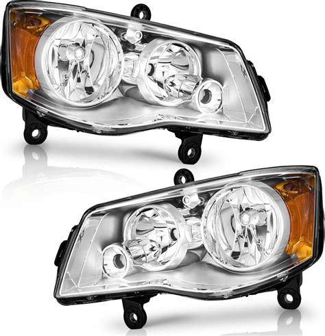 Weelmoto Headlights Assembly For Dodge Grand Caravan