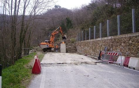 Frana di Carbuta oggi il via ai lavori per ripristinare la viabilità