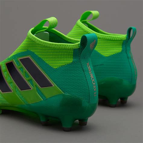 Chaussures De Football Homme Adidas ACE 17 Purecontrol FG Vert