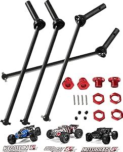 Amazon Rcarmumb RC Drive Shaft CVD Axles Upgrades Part For Arrma 1