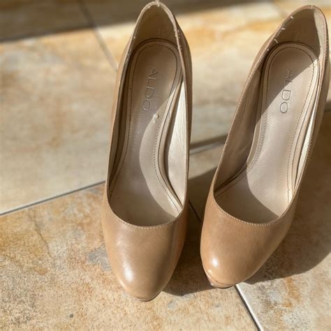 Aldo Shoes Like New Nude High Heel Pumps Poshmark