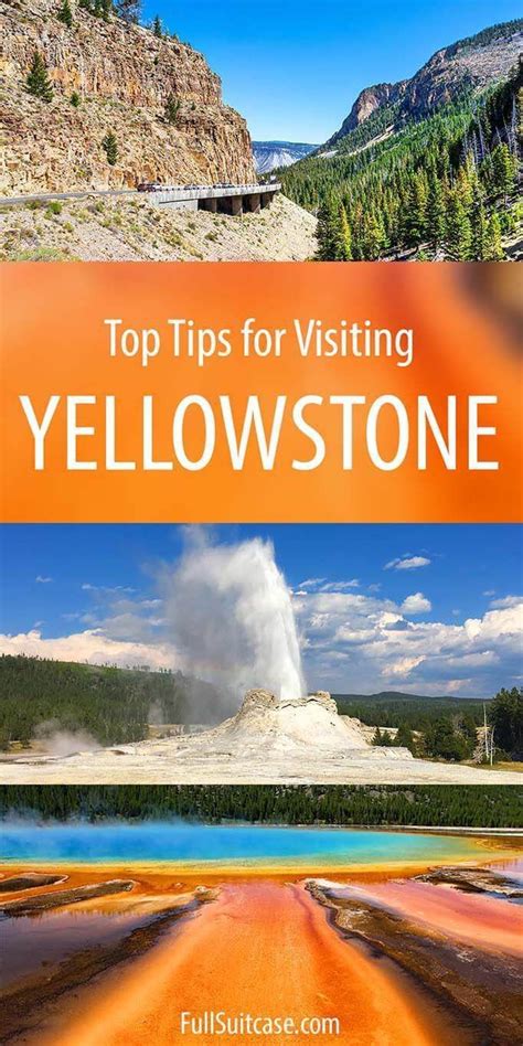 13 Tips And Tricks For Visiting Yellowstone National Park Visit Yellowstone National Park