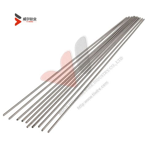 Straight Titanium Filler Wire ERTi 5 Ti 6Al 4V For Tig AWS A5 16 ASTM