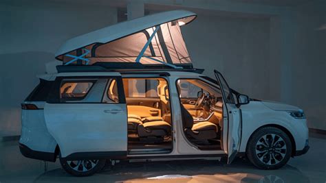 Perfect For Australia Kia Carnival Becomes A Pop Top Camper Van