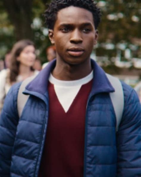 Sex Education S03 Jackson Marchetti Quilted Jacket Universal Jacket