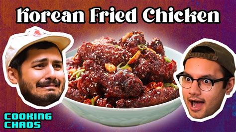 Korean Fried Chicken Better Than Maangchi Cooking Chaos Youtube