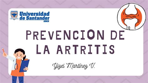 Prevención De La Artritis Yizel Martinez V Udocz