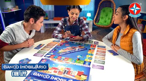 Jogo Banco Imobiliário aplicativo Brinquedos Estrela YouTube